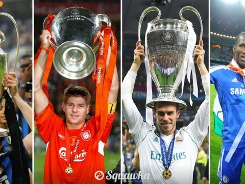 Xếp hạng 10 cầu thủ xuất sắc nhất trong lịch sử các trận chung kết Champions League
