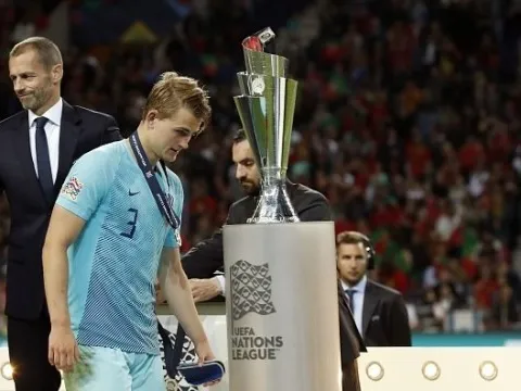 XONG! De Ligt hé lộ tương lai không ngờ sau CK Nations League