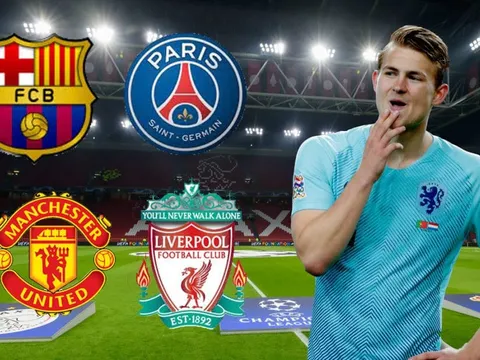 XONG! De Ligt tuyên bố gây sốc: "Tôi muốn chơi cạnh 2 cầu thủ đó"