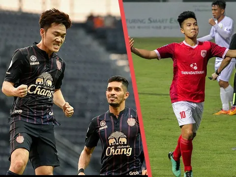 Xuân Trường ghi bàn cho Buriram, Martin Lò đáp lời bằng cú đúp cho Phố Hiến