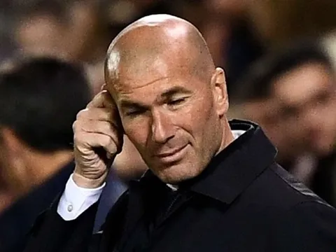Zidane nổi quạu: "Chúng tôi chẳng làm gì được từ phút đầu cho đến phút cuối"
