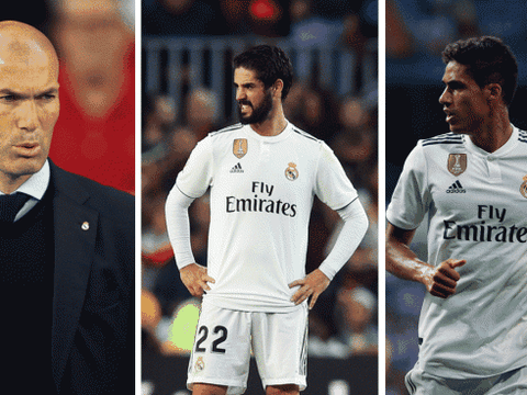 Zidane ra tay, Real thải loại 3 cái tên có 'người M.U cần'