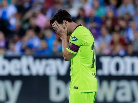 5 điểm nhấn Leganes 2-1 Barcelona: Sát thủ vô hại Messi, Valverde thua để vô địch