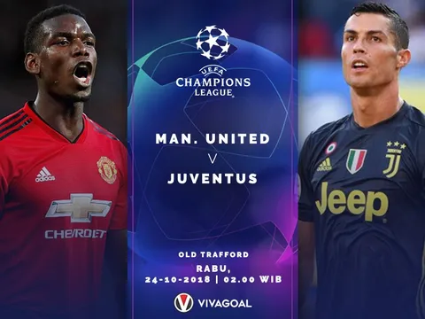 02h00 ngày 24/10, Man United vs Juventus: Quá khứ lung linh, hiện thực tàn khốc