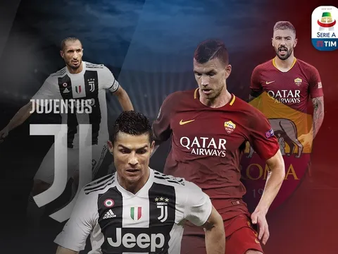 02h30 ngày 23/12, Juventus vs AS Roma: Lần thứ 8 cho đội chủ nhà