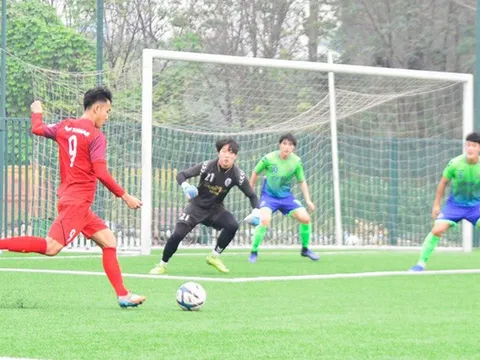 U22 Việt Nam thất thủ trong trận đấu giao hữu với Sinh viên Hàn Quốc
