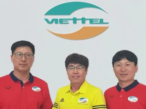 Giống HLV Park Hang-seo, Viettel dùng ekip Hàn Quốc tại V-League