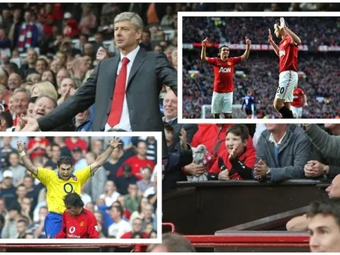 10 khoảnh khắc kinh điển nhất đại chiến M.U - Arsenal: 3 người Hà Lan bay