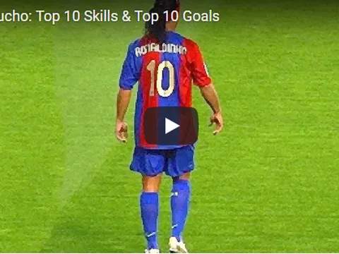 10 kỹ năng và bàn thắng tuyệt vời của Ronaldinho
