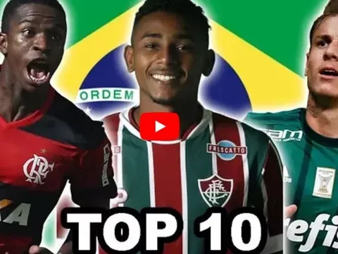 10 tài năng trẻ triển vọng nhất của bóng đá Brazil