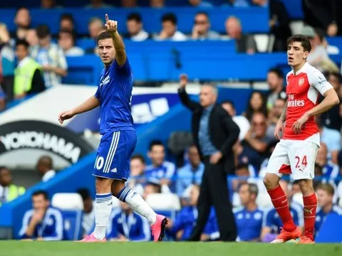10 trận đối đầu gần nhất giữa Chelsea và Arsenal (tỷ số 18-8)