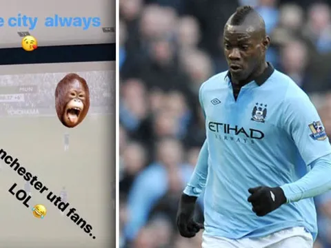 Hoà Chelsea, Balotelli giở trò 'chọc điên' fan Man United