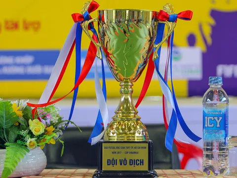 Giải Futsal học sinh THPT TP.HCM: Trường Nguyễn Thị Định ra quân áp đảo
