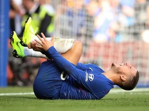 Sarri cập nhật tình hình chấn thương của Eden Hazard