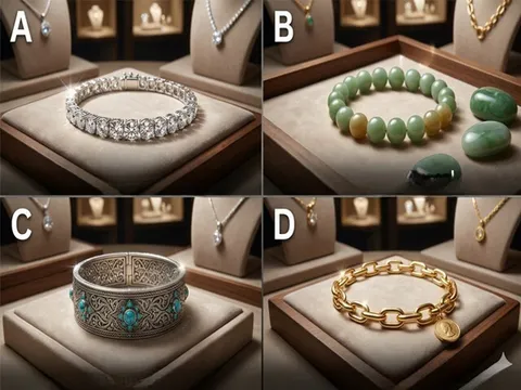 Trắc nghiệm tâm lý: Theo bạn chiếc vòng tay nào giá trị nhất?