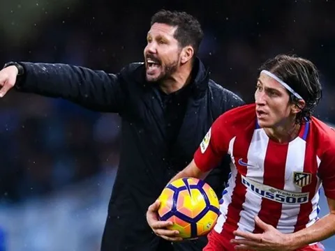 Simeone nói lời BẤT NGỜ với Filipe Luis trước tin đồn chuyển nhượng