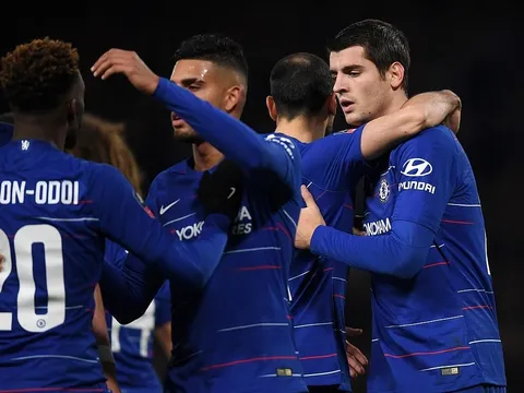 "Siêu chân gỗ" nổ cú đúp, Chelsea theo chân Man Utd vào vòng 4 cúp FA