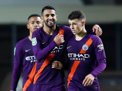 Sao trẻ 10x bùng nổ, Man City quật ngã "Bò mộng" trên sân khách