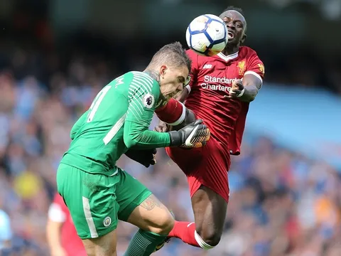 Man City 5-0 Liverpool: Mane thẻ đỏ, Ederson cũng rời sân