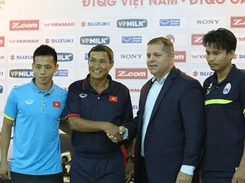HLV Mai Đức Chung: "ĐT Việt Nam sẽ chăm sóc đặc biệt Chan Vathanaka"