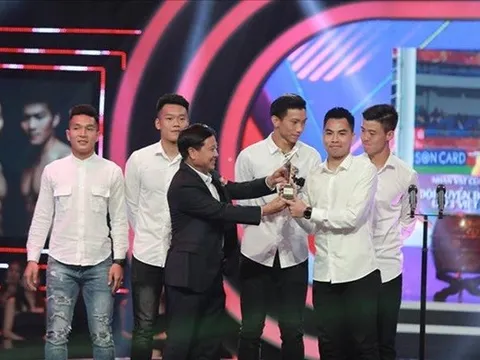 ĐT U23 Việt Nam giành danh hiệu nhân vật của năm
