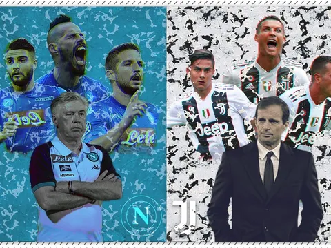 23h00 ngày 29/09, Juventus vs Napoli: Đại chiến nước Ý giữa cũ và mới