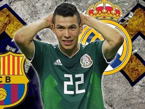 Nóng: Real đấu Barca trong cuộc đua chiêu mộ ngôi sao Mexico