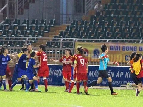 Sốc! 6 nữ cầu thủ nhận án cực nặng sau vụ "hỗn chiến" sân Thống Nhất