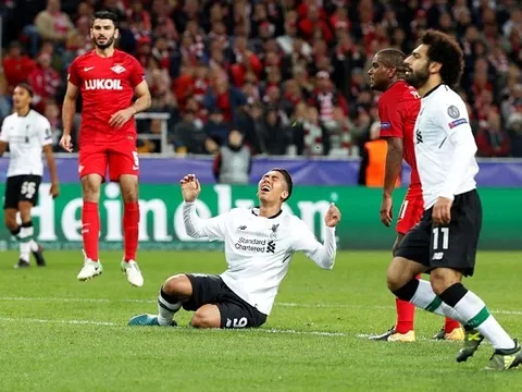 Phung phí cơ hội, Liverpool tiếp tục chia điểm trên đất Nga