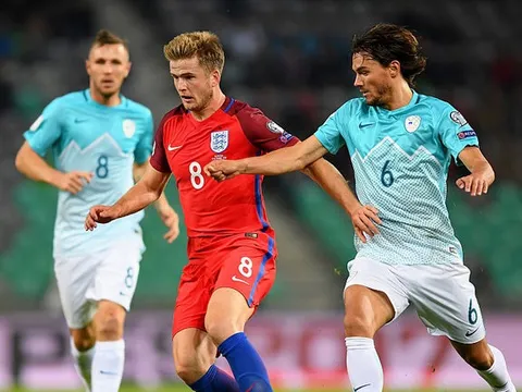 01h45 ngày 06/10, Anh vs Slovenia: Đoạt vé sớm