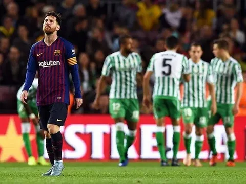 4 điều mà HLV Valverde cần làm sau thất bại tủi hổ của Barcelona trước Betis