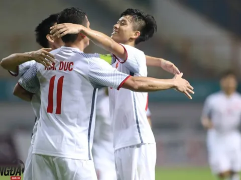 Song Đức “nổ súng”, U23 Việt Nam chính thức vào vòng knock-out ASIAD 2018