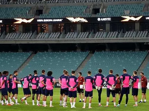 4 trụ cột ở lại Anh, Arsenal vẫn đầy tự tin ở Baku