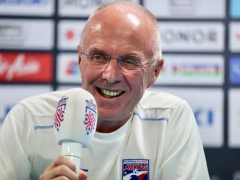 HLV Sven-Goran Eriksson: “Tôn trọng ĐT Việt Nam nhưng chúng tôi không e sợ”
