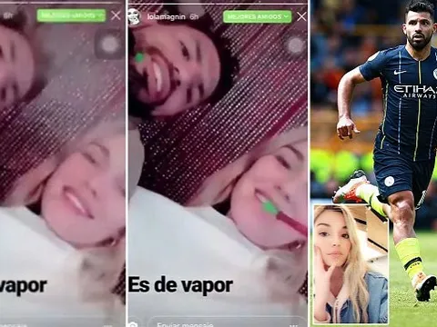 Aguero sa sút vì... gái và thuốc?