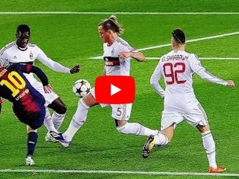 5 bàn thắng chỉ có Lionel Messi mới ghi được