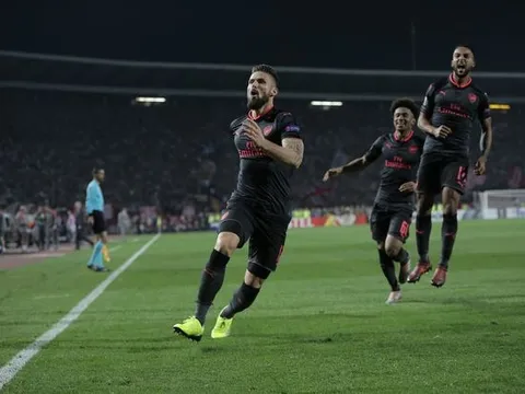 5 điểm nhấn Sao Đỏ Belgrade 0-1 Arsenal: Wenger đặt niềm tin vào sao trẻ, Giroud lập siêu phẩm ấn tượng