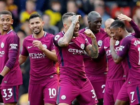 5 điểm nhấn Watford 0-6 Man City: Aguero thăng hoa, bệnh binh Gundogan trở lại