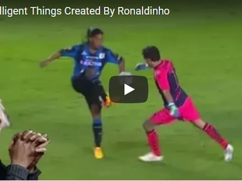5 kỹ thuật được phát minh bởi 'ảo thuật gia' Ronaldinho