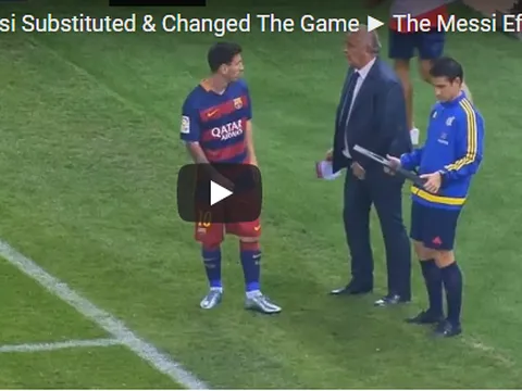 5 lần Messi vào sân và định đoạt trận đấu