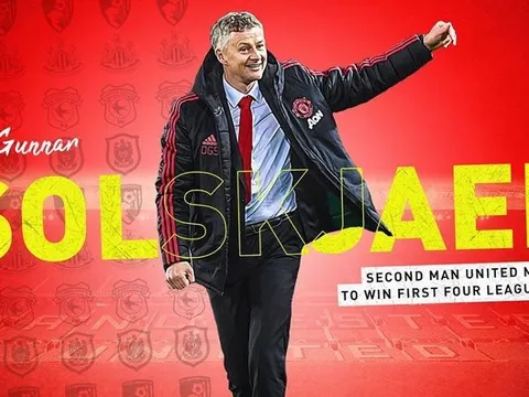 Đả bại Benitez, Solskjaer cân bằng kỷ lục vĩ đại nhất lịch sử Man Utd