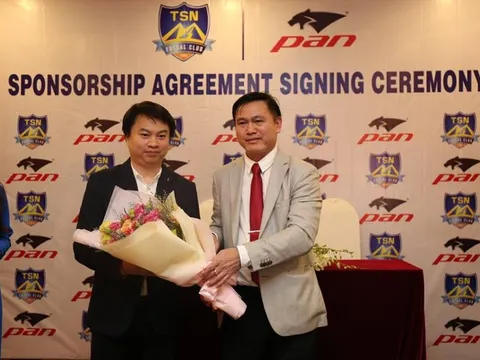 Futsal Thái Sơn Nam hợp tác cùng thương hiệu Thể thao Thái Lan