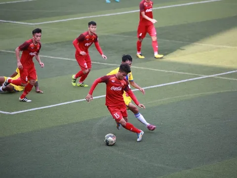 "Sao" HAGL ghi bàn, U22 Việt Nam cầm hòa đại diện V-League