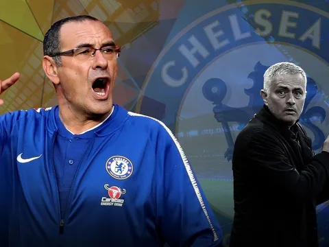 Phản ứng 'độc' của Sarri về khả năng Mourinho trở lại dẫn dắt Chelsea