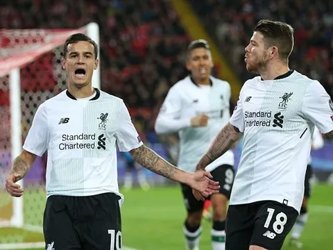 Coutinho lại nổ súng, The Kop vẫn bị cầm hòa tại xứ sở Bạch dương