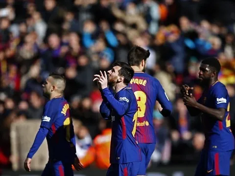 Chấm điểm Barca: Messi rực sáng; thảm họa Umtiti