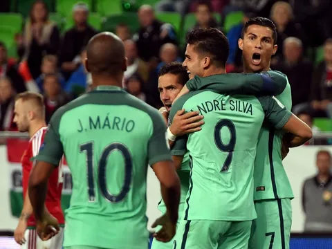 Ronaldo kiến tạo, Bồ Đào Nha thắng nhọc trước 10 người của Hungary
