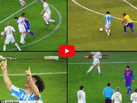 99 khoảnh khắc Lionel Messi hành hạ Real Madrid và tuyển Brazil