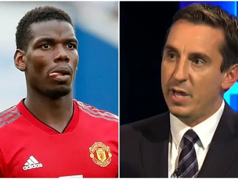Gary Neville: 'Pogba vẫn chứng nào tật nấy'