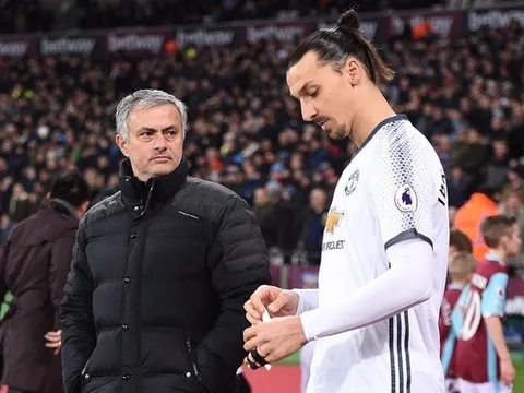 Mourinho chỉ nói 1 từ về khả năng Ibrahimovic trở lại Old Trafford